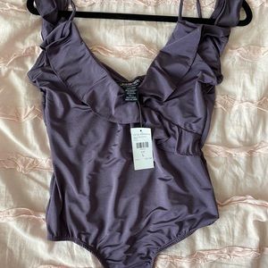 Fashion Nova Silk Body Suit NWT